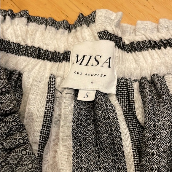 Misa Los Angeles Mini Off the Shoulder Dress - Picture 3 of 6